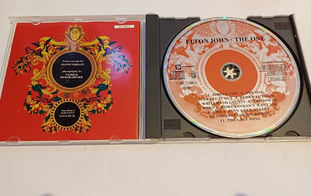CD- Elton John - The one, 1992