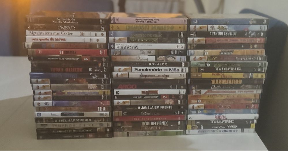Vendo colecao DVds