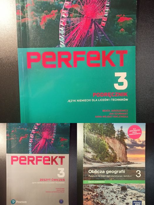Perfekt 3 Niemiecki Komplet Podręczników do 3 trzeciej klasy liceum