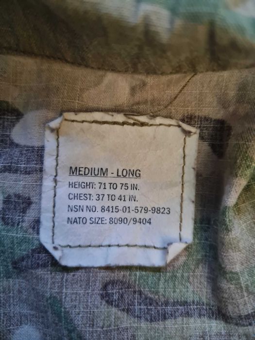Bluza Mundur Medium Long US Army Multicam OCP ACU