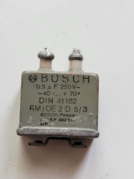 Винтажный аудиоконденсатор Bosch 0,25 мкФ 250 В