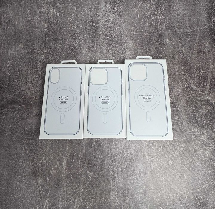 Чохол Clear Case MagSafe з кнопкою + Animation iPhone 16 16 Pro Max