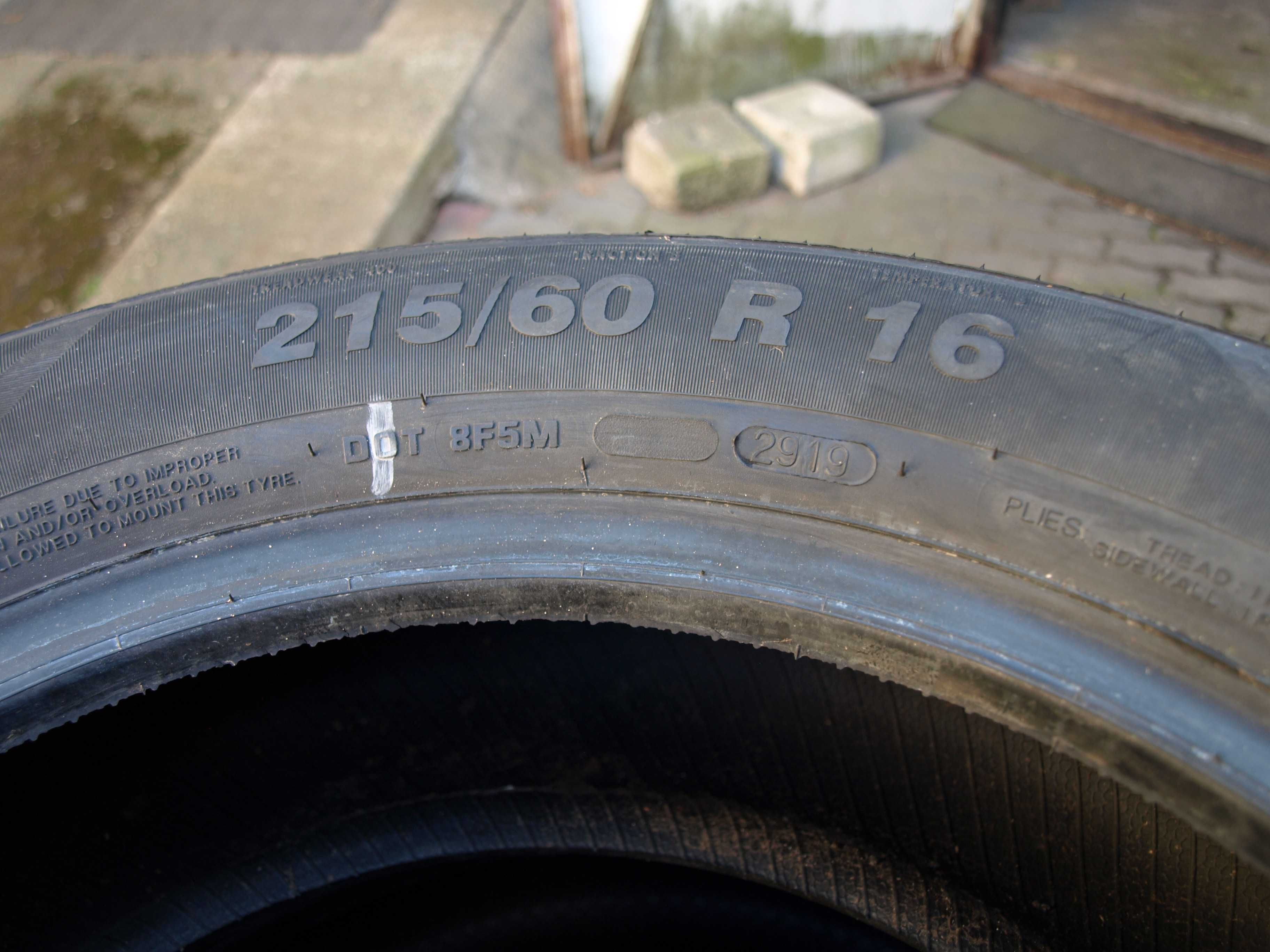 4 szt Nowe opony letnie Apollo Vredestein 215/60r16