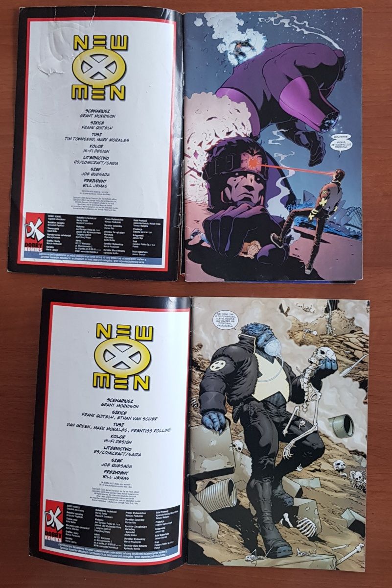 X-MEN - NEW X-MEN 8/2004 ; 15/2004 DK