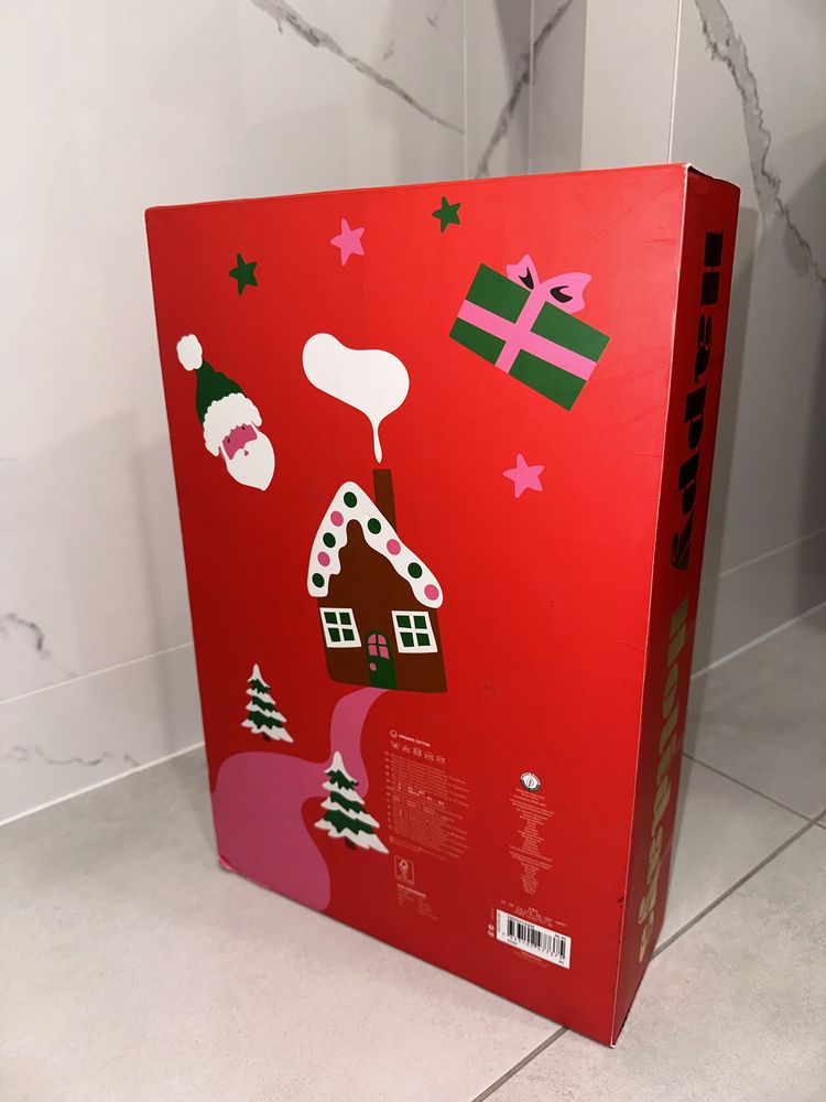 Kalendarz adwentowy skarpetki świąteczne nowy 24 pary happy socks
