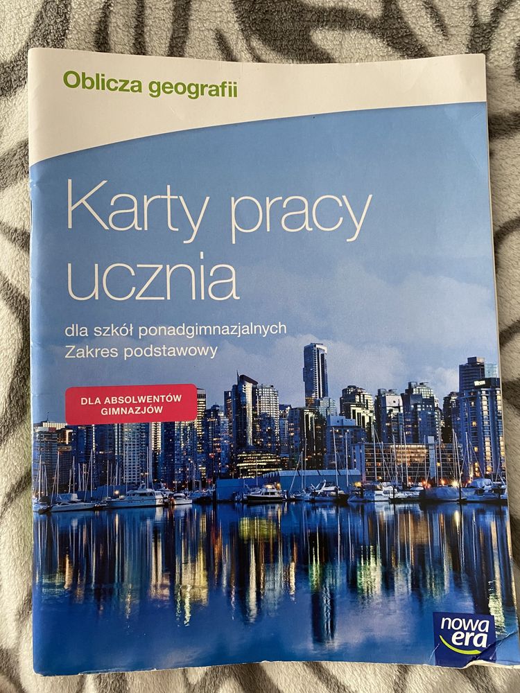 Karty pracy ucznia obliczq geografii