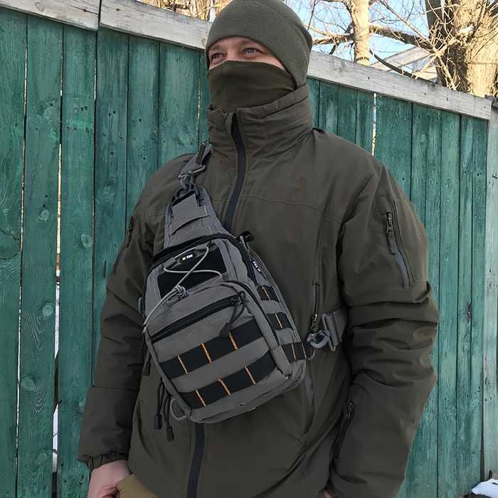 M-Tac сумка Urban Line City Patrol Carabiner Bag (однолямочний рюкзак)