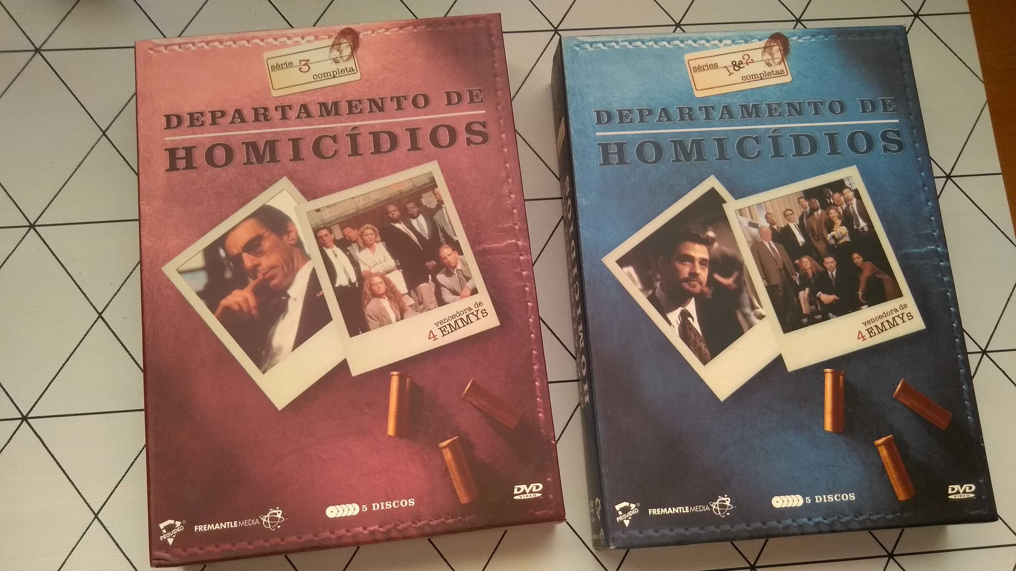 DVD's (originais) "Departamento de Homicídios"