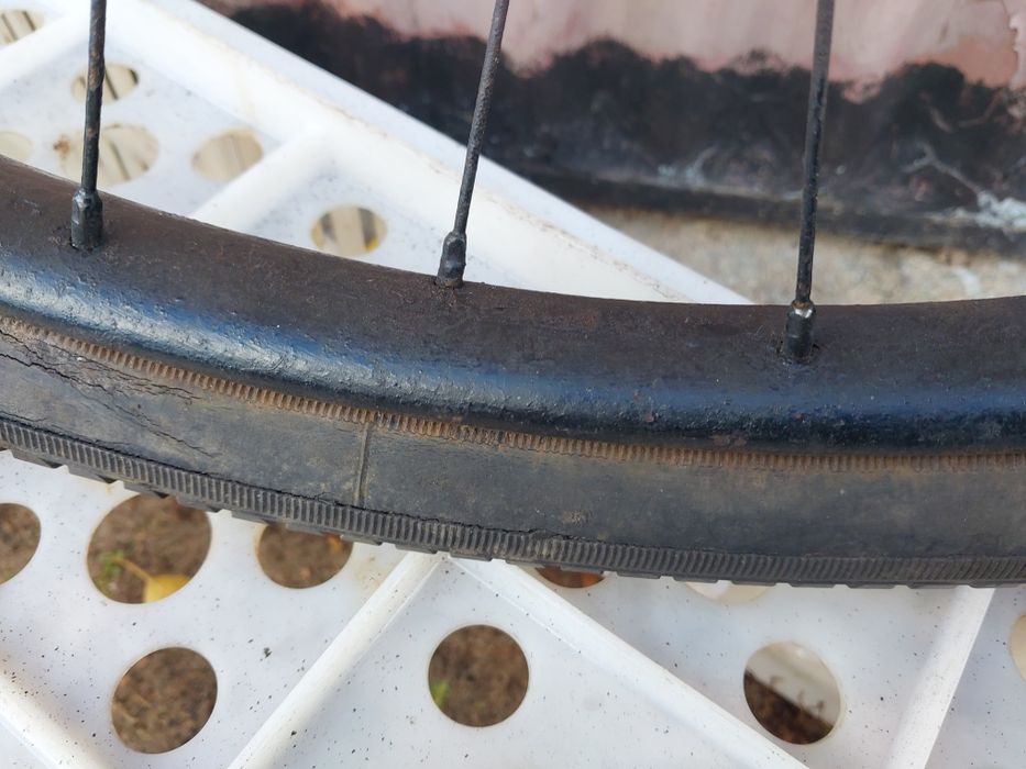 Zabytkowe koła do roweru piasty Sahs 1927 rok