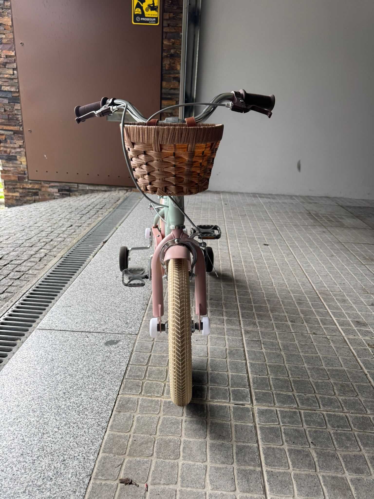 Bicicleta Menina com Cesto Roda 14"
