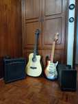 Guitarras Elétricas e Amplificadores (conjuntos individuais)
