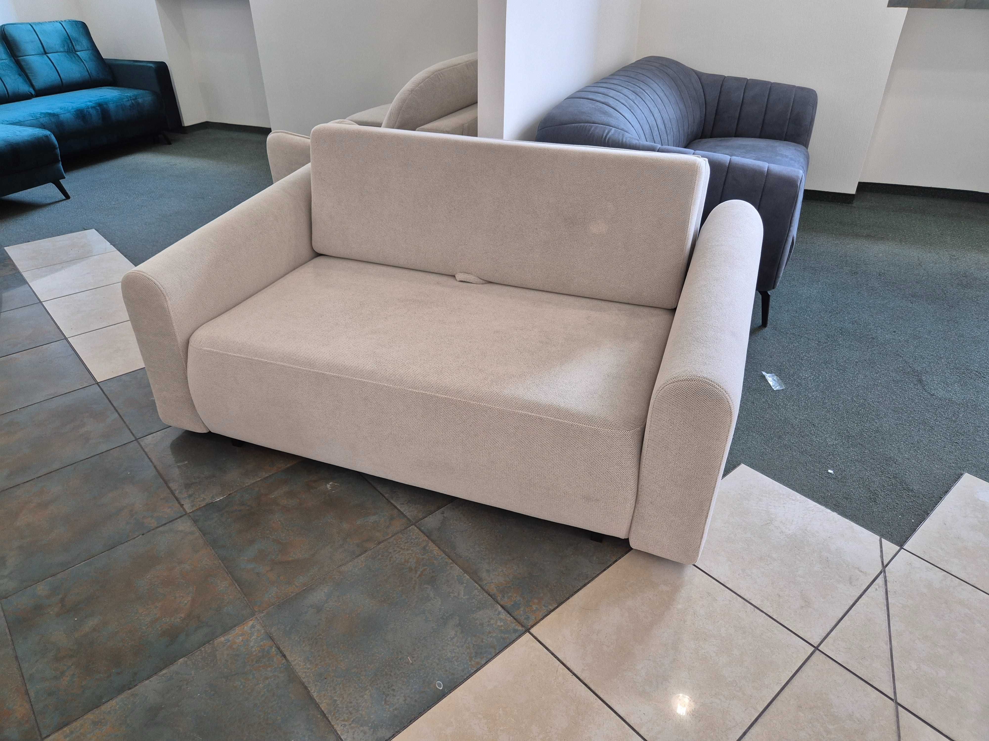 Amerykanka sofa kanapa funkcja spania pojemnik na pościel 130
