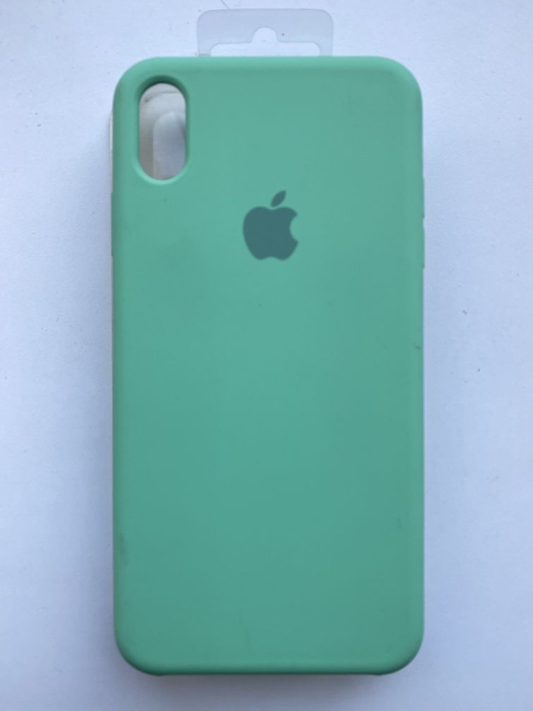 Чехол новый на Apple iPhone XS Max бирюзовый