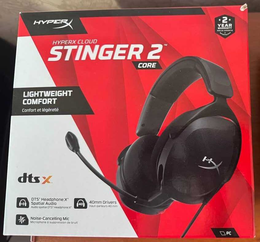 Продам навушники HyperX Cloud Stinger 2 Core