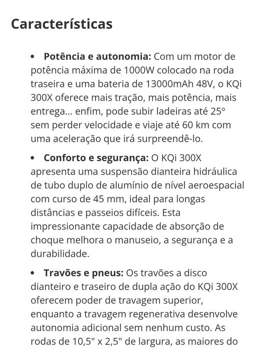 Trotinete elétrica NIU KQi300x