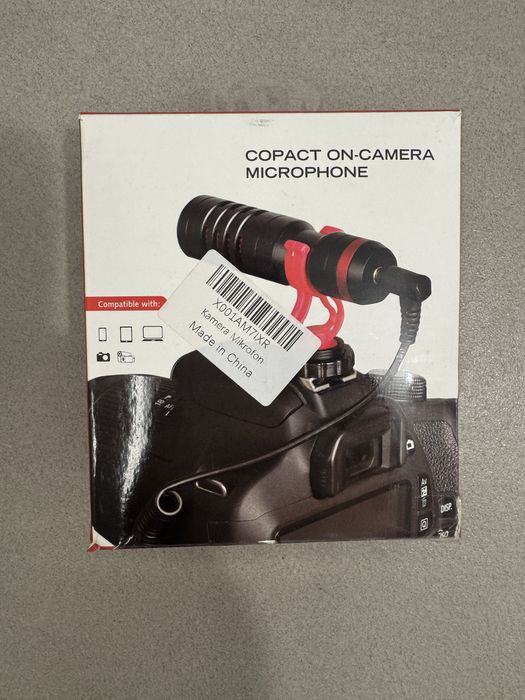 Mikrofon copact on camera