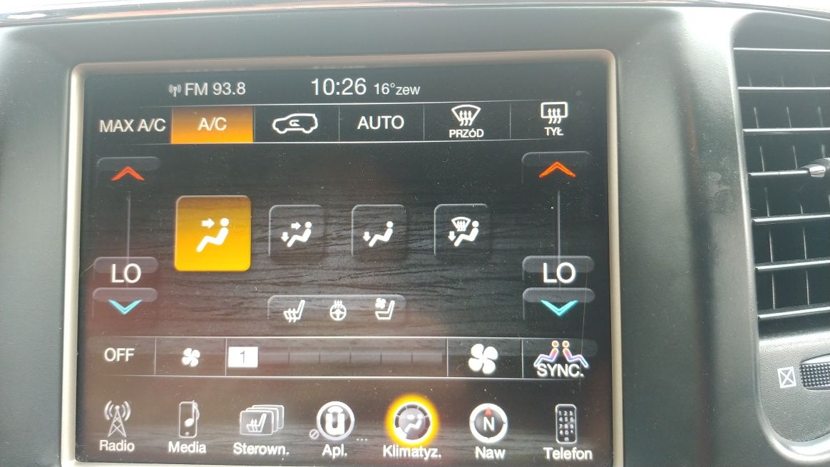 Serwis Konwersja Uconnect 8.4 USA EU Radio Jeep CHRYSLER DODGE RAM