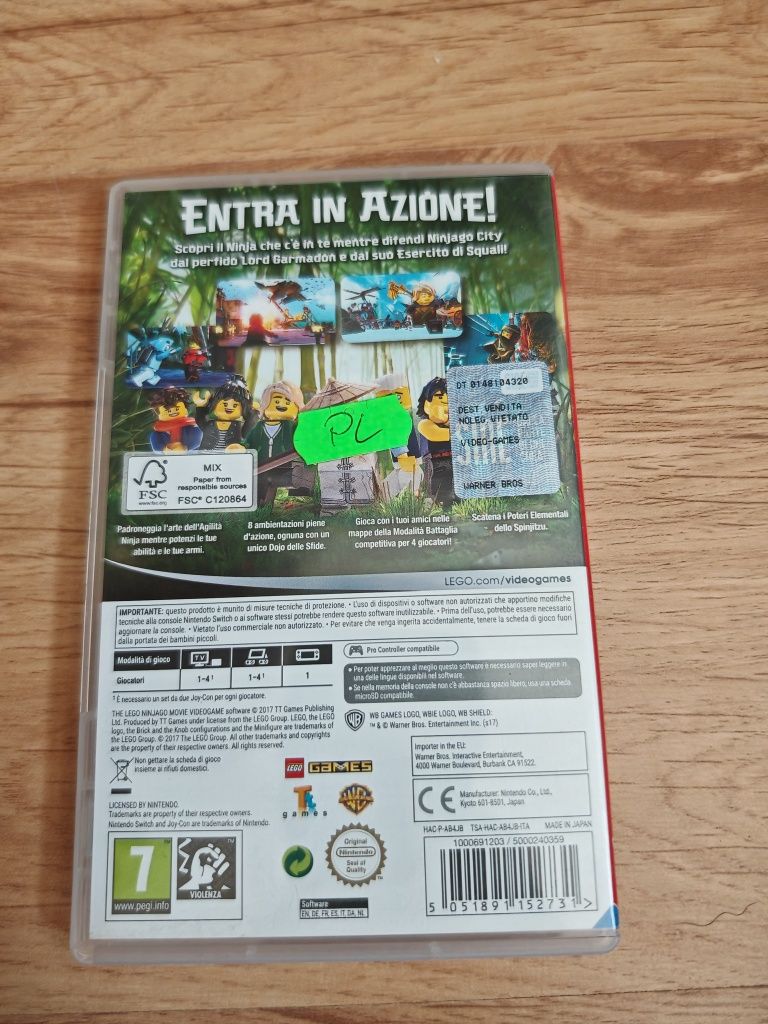 Lego ninjago Nintendo Switch