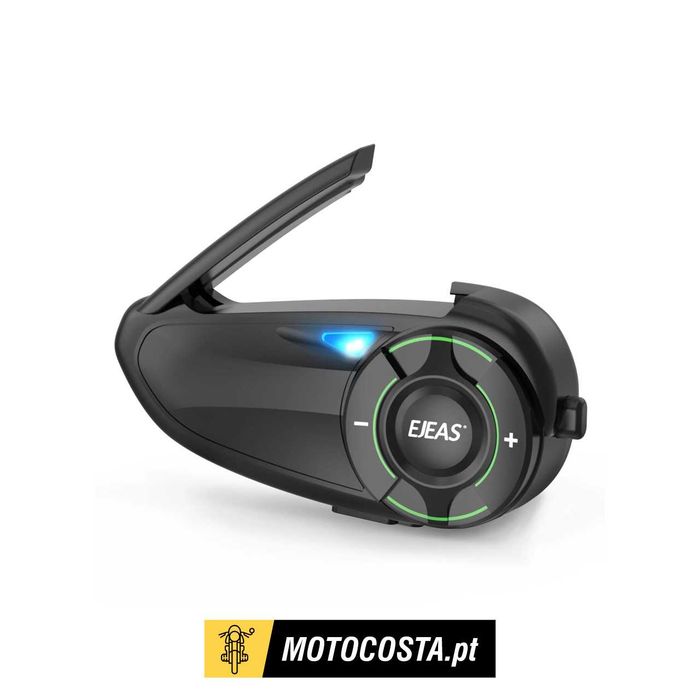 Intercomunicador EJEAS Q8 Bluetooth 5.1 Mesh - 6 motociclistas 1000m