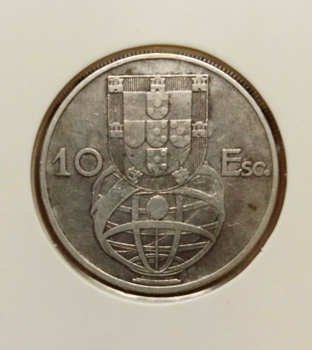 10 escudos de 1955