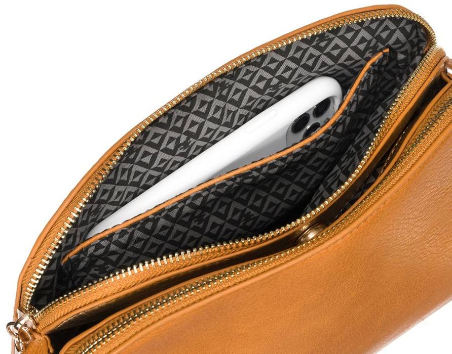 ażurowa listonoszka damska ze skóry ekologicznej — lulucastagnette