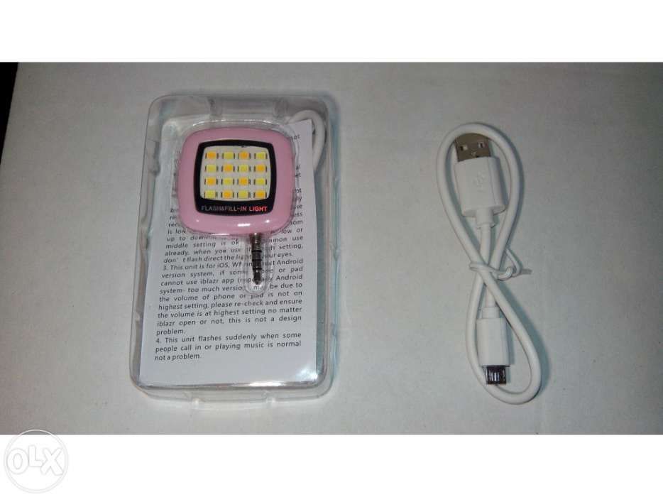 Luz LED p/ smartphones mini 16Leds