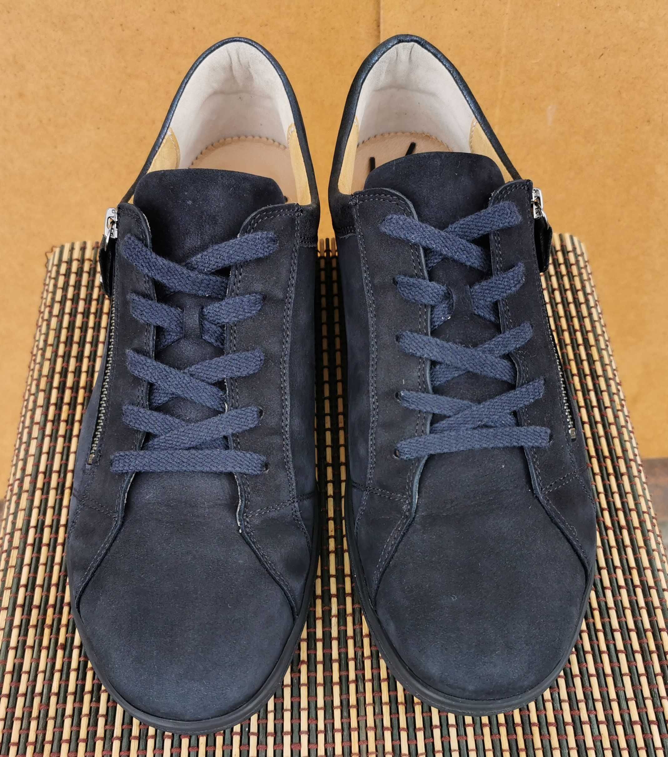 Кожаные кроссовки ботинки полуботинки Hartjes 42 р. Оригинал Австрия