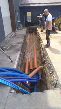 Usługa instalacji wodno kanalizacyjnej zbiorniki melioracja odwodnieni