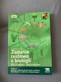 Zadania testowe z biologi nowa książka do matury