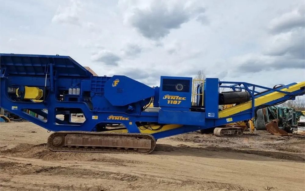 Щековая дробилка Fintec 1107 ( sandvik 330) , 2009 г