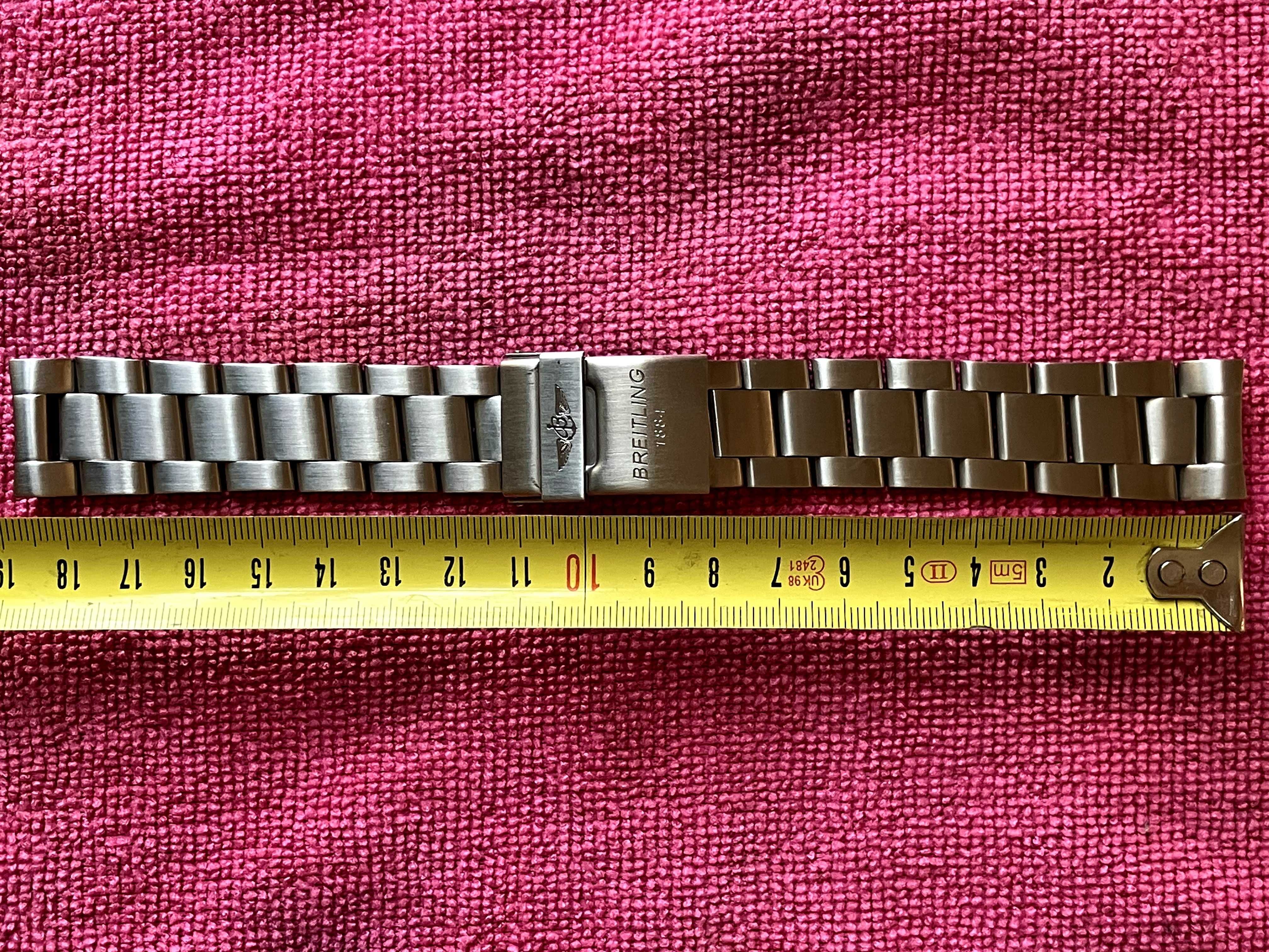 Браслет до годинника Breitling 22 мм