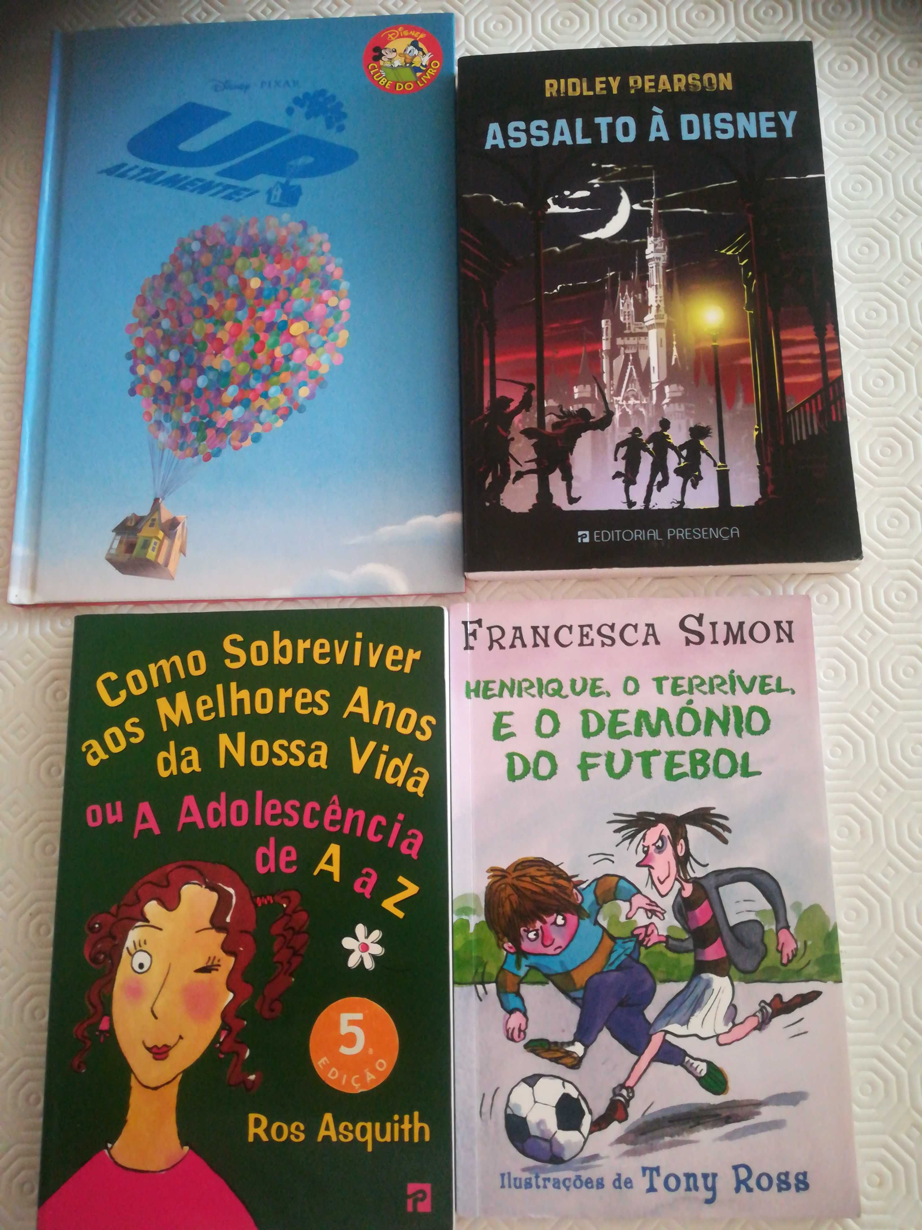 Livros infanto juvenis 2€ cada