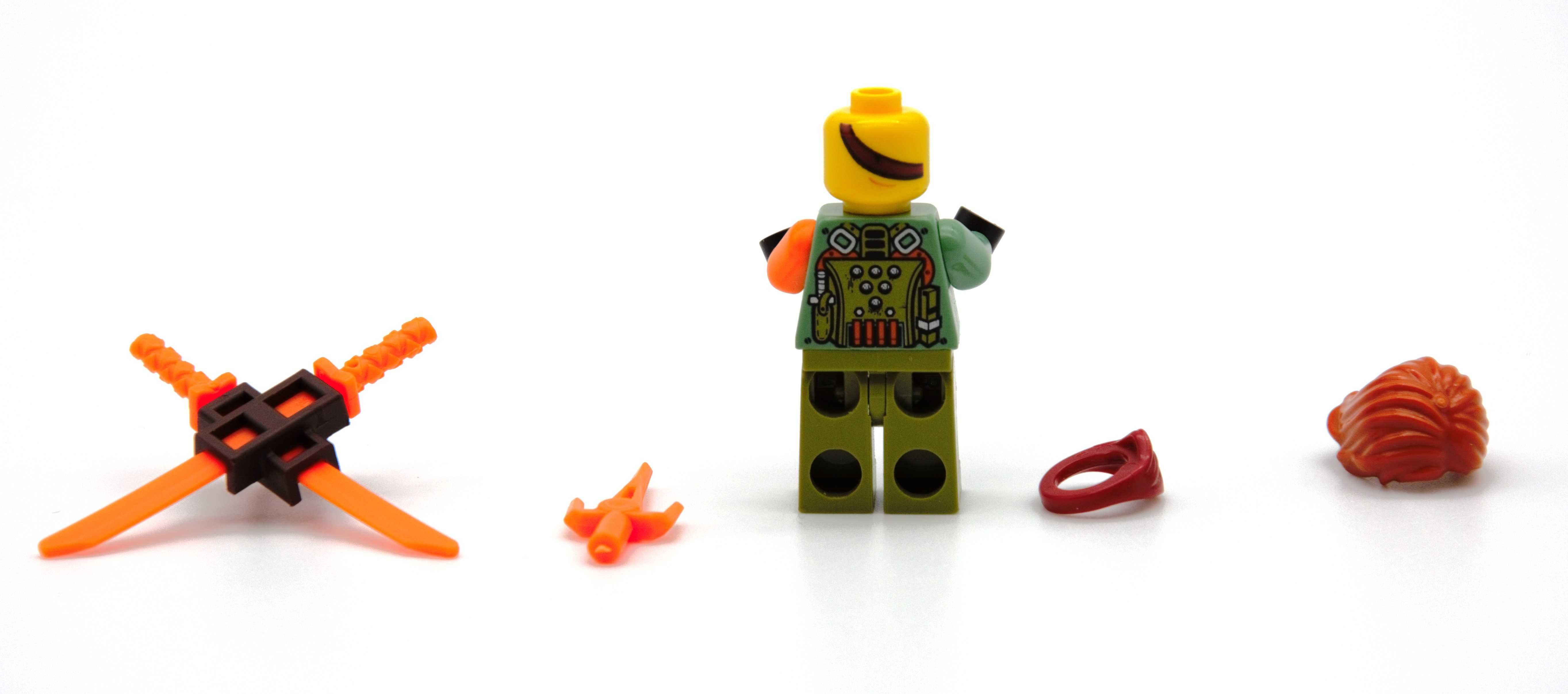 Lego Ninjago njo246 Ronin - Hair, Scabbard