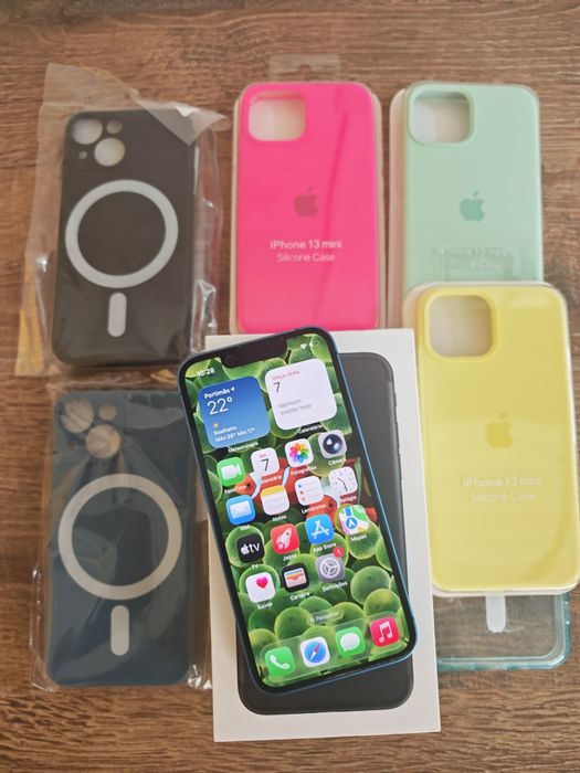 iPhone 13 Mini  5.4" 128GB Azul Bem estimado Aceito Retomas