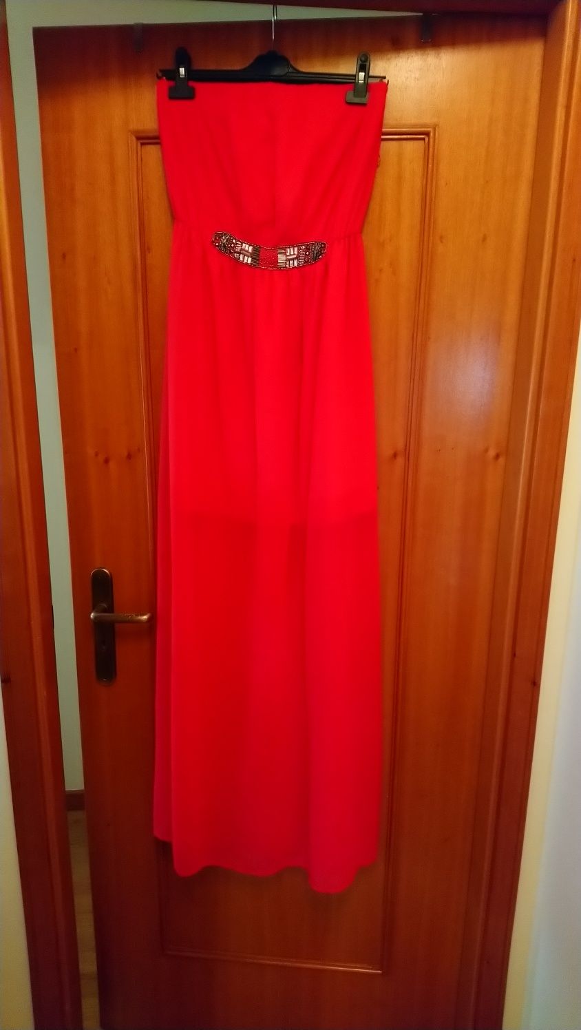 Vestido fluido zara