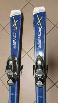 Narty Rossignol 150 + kijki Fischer