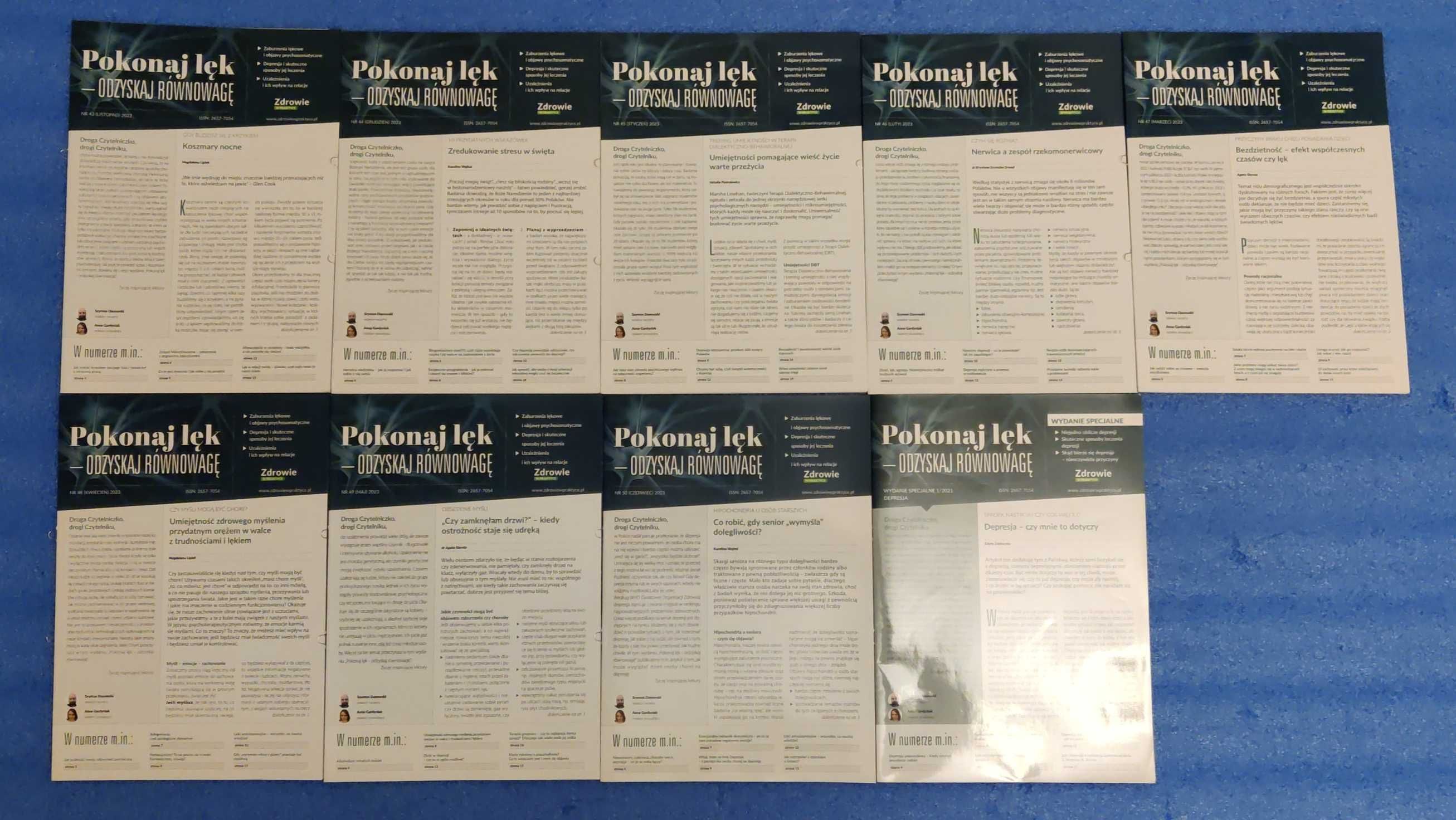 Zdrowie w Praktyce Pokonaj Lęk Odzyskaj Równowagę 2021, 2022, 2023