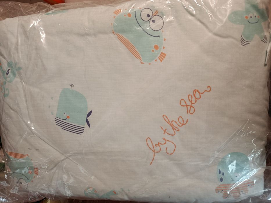 Edredom e protetor de berço NOVO