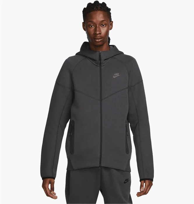 ОРИГІНАЛ! Кофта Nike Tech Fleece Fz Wr Black S | FB7921-060