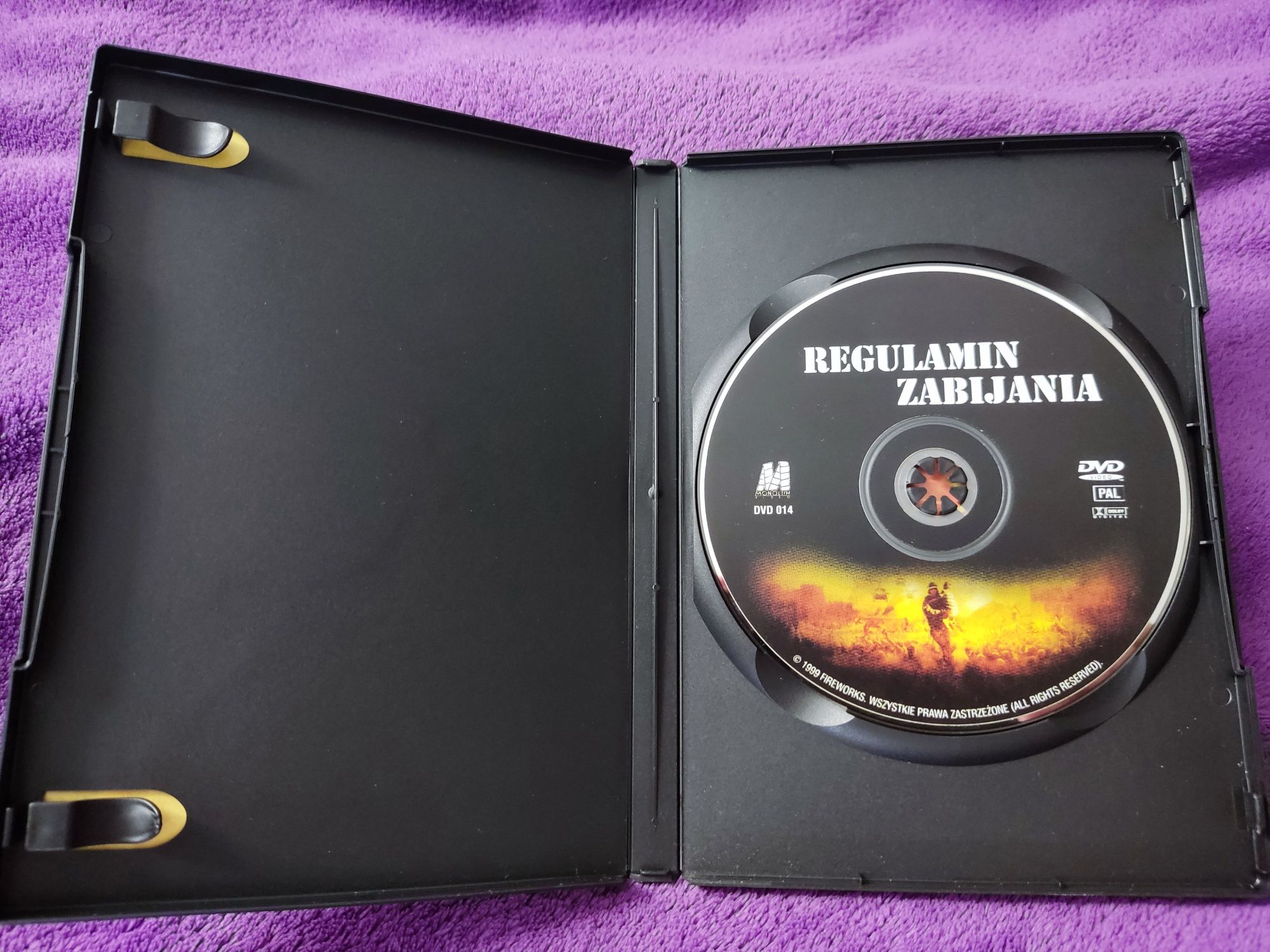 Regulamin zabijania film DVD
