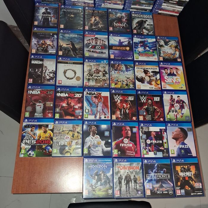 Jogos PS4 3€–8€ | Possibilidade de levar o lote completo com DESCONTO
