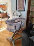 Chicco baby hug air 4 w 1 plus tacka, materacyk, ochraniacz