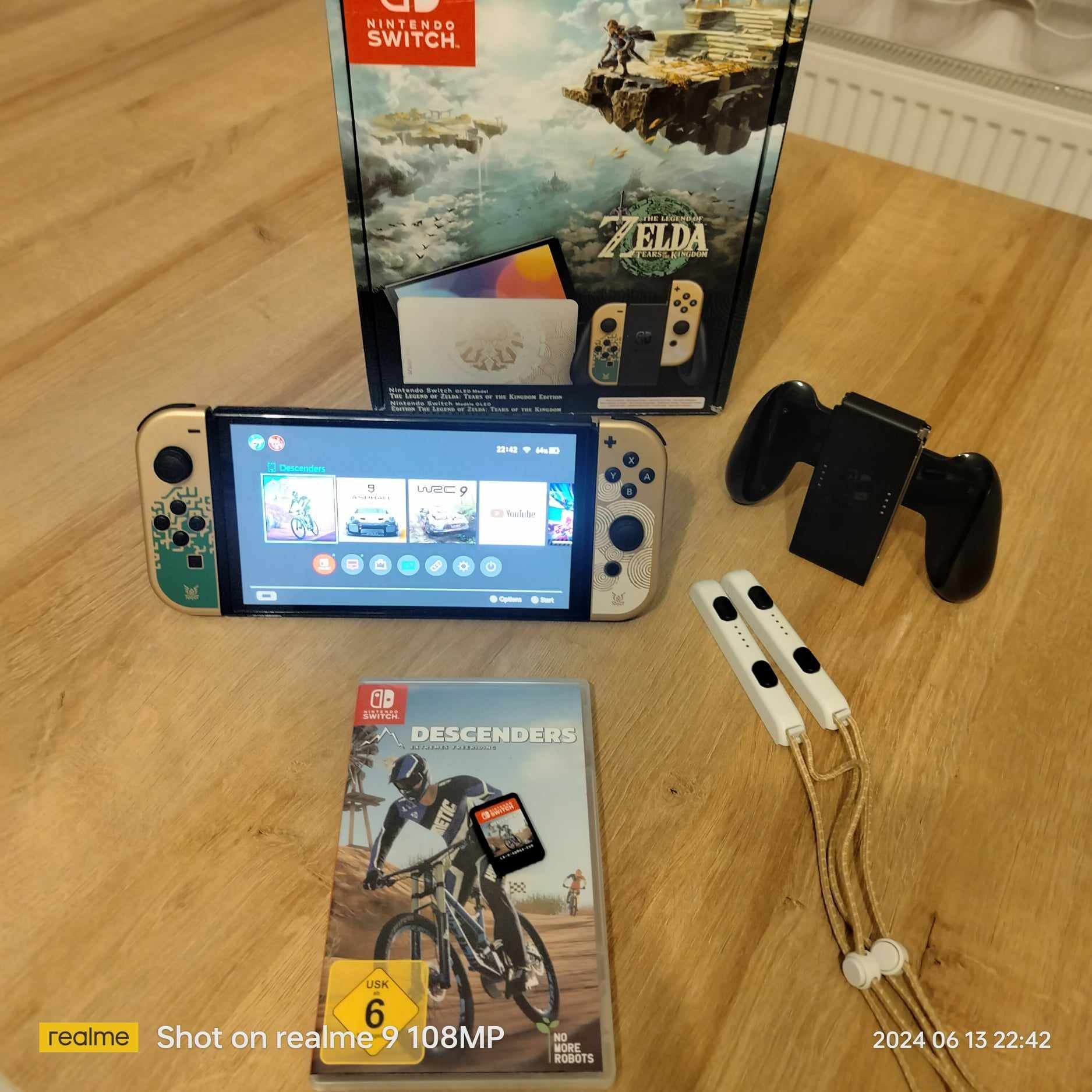 Nintendo switch OLED Zelda limitowana edycja
