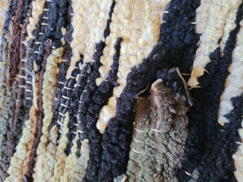 Narzuty na sofę i fotele - skóra owcza