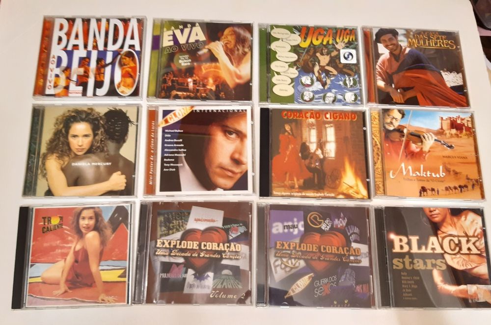 Cds pop rock anos 90/00
