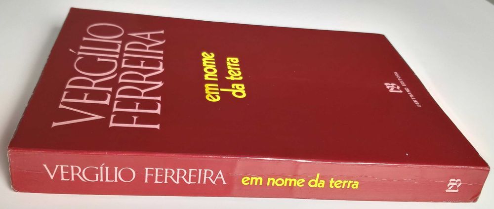 Livro Em Nome da Terra de Vergílio Ferreira [Portes Grátis]