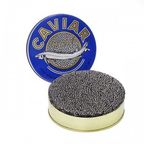 Осетровая черная икра Caviar Malossol — 50|100|125|250|500 (гр.) грамм