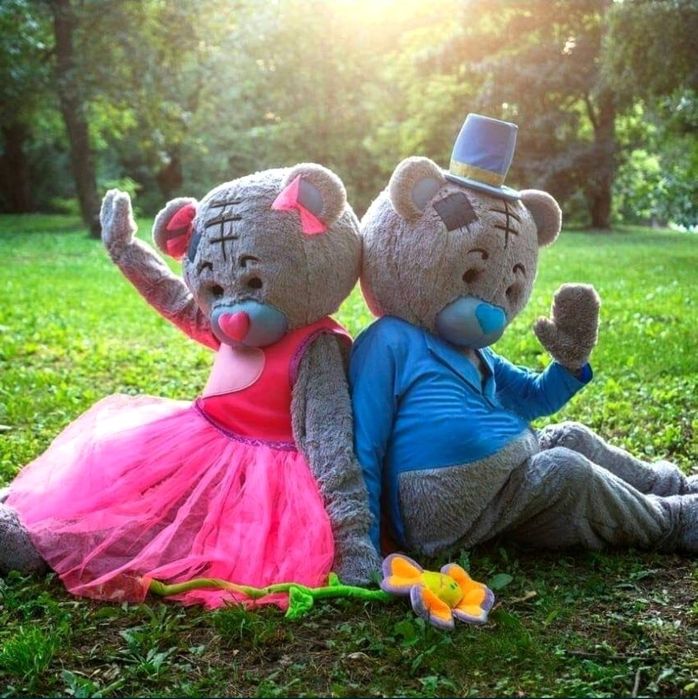 Ростові ляльки Ведмедики Тедді Аніматори Для свята