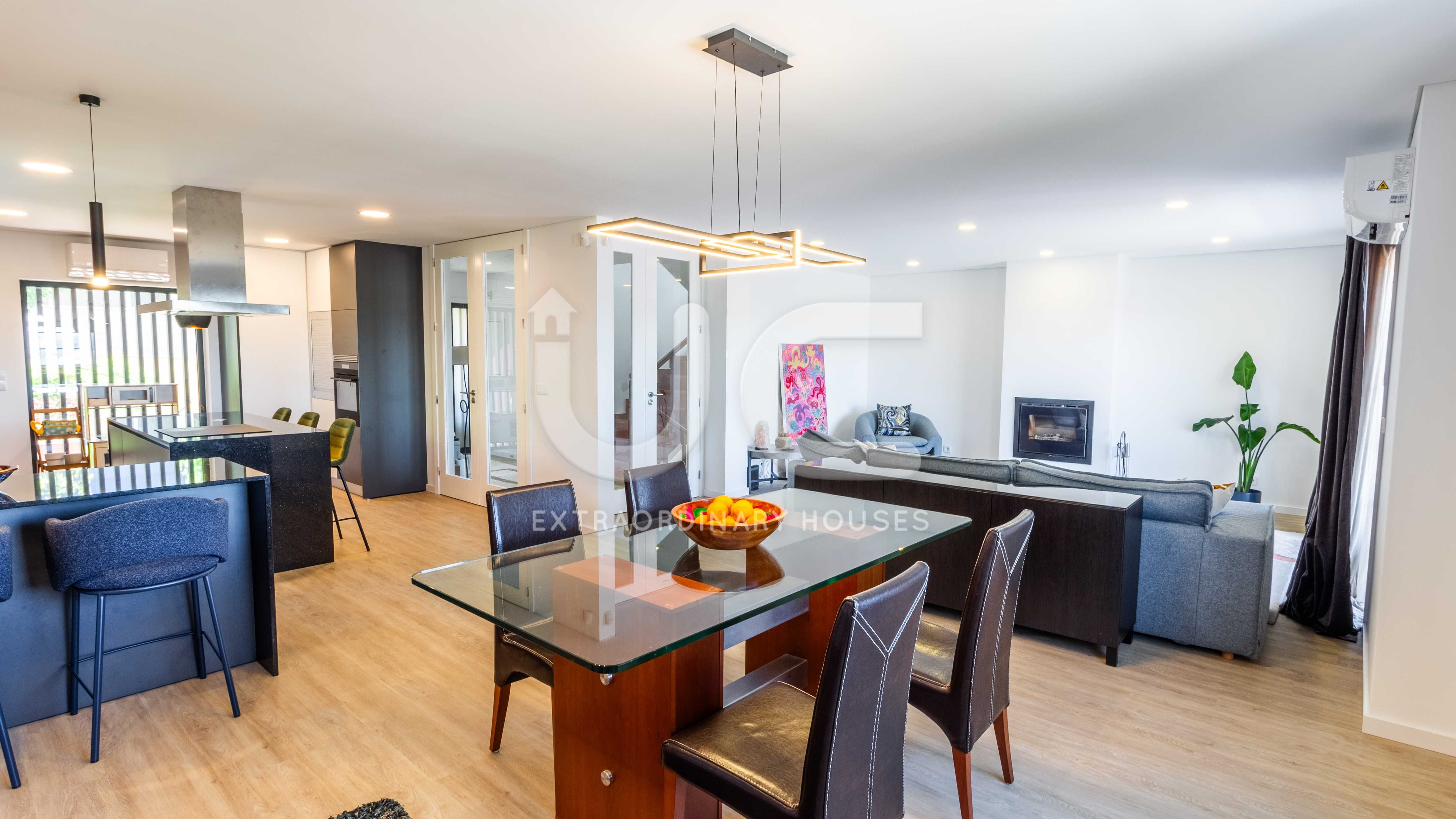 Formidável Moradia T5 com Piscina, Sauna e Vistas – Lomar, Braga