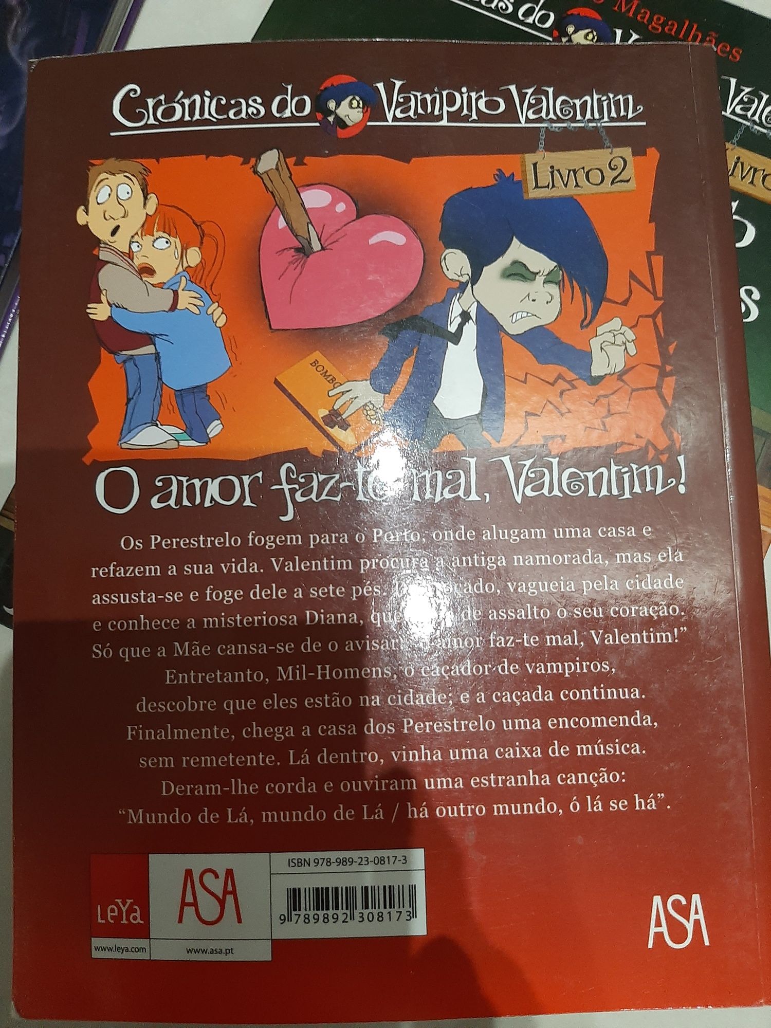 Crónicas do Vampiro Valentim, novos, volumes 1, 2, 3 e 4